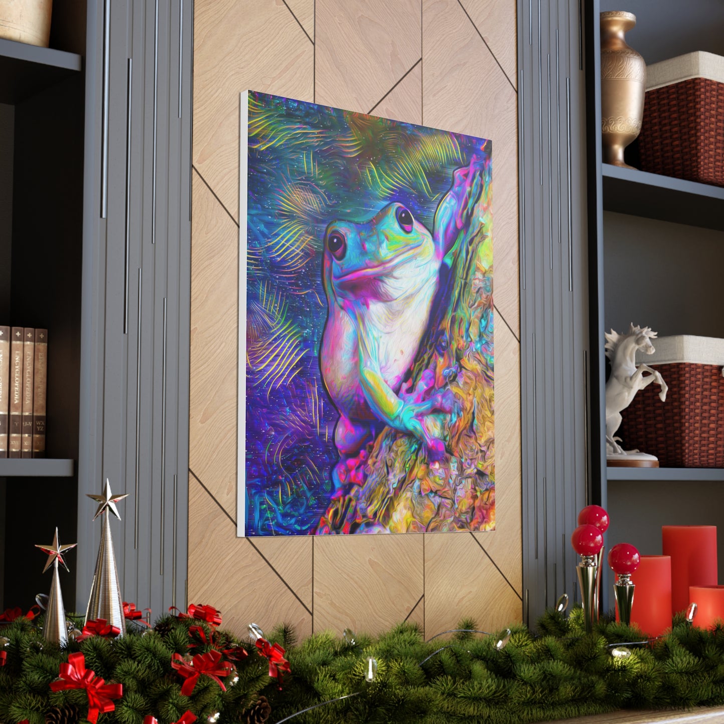 Dazzling Mega Toad Canvas Gallery Wraps