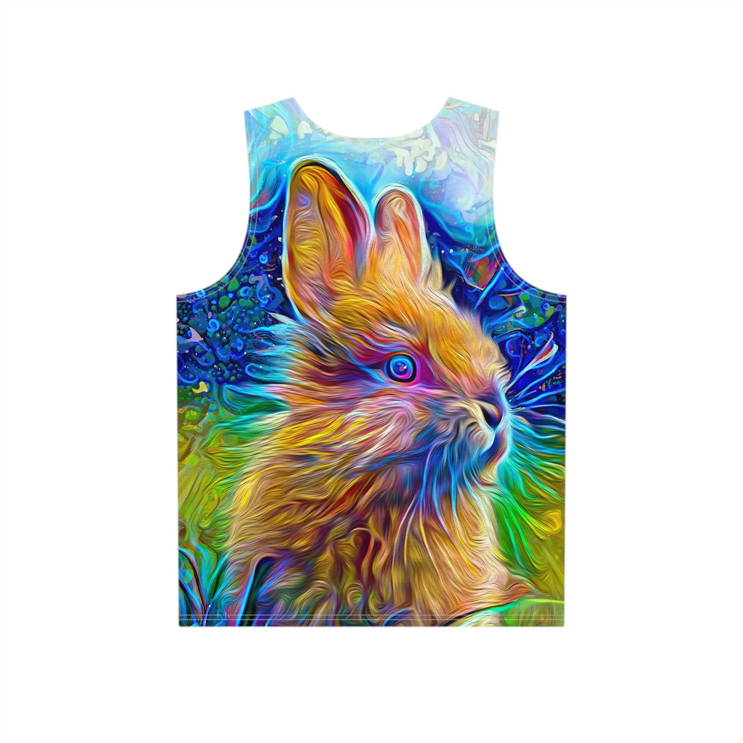 Galaxy Frog - Psychedelic Rabbit - Men's Tank (AOP)