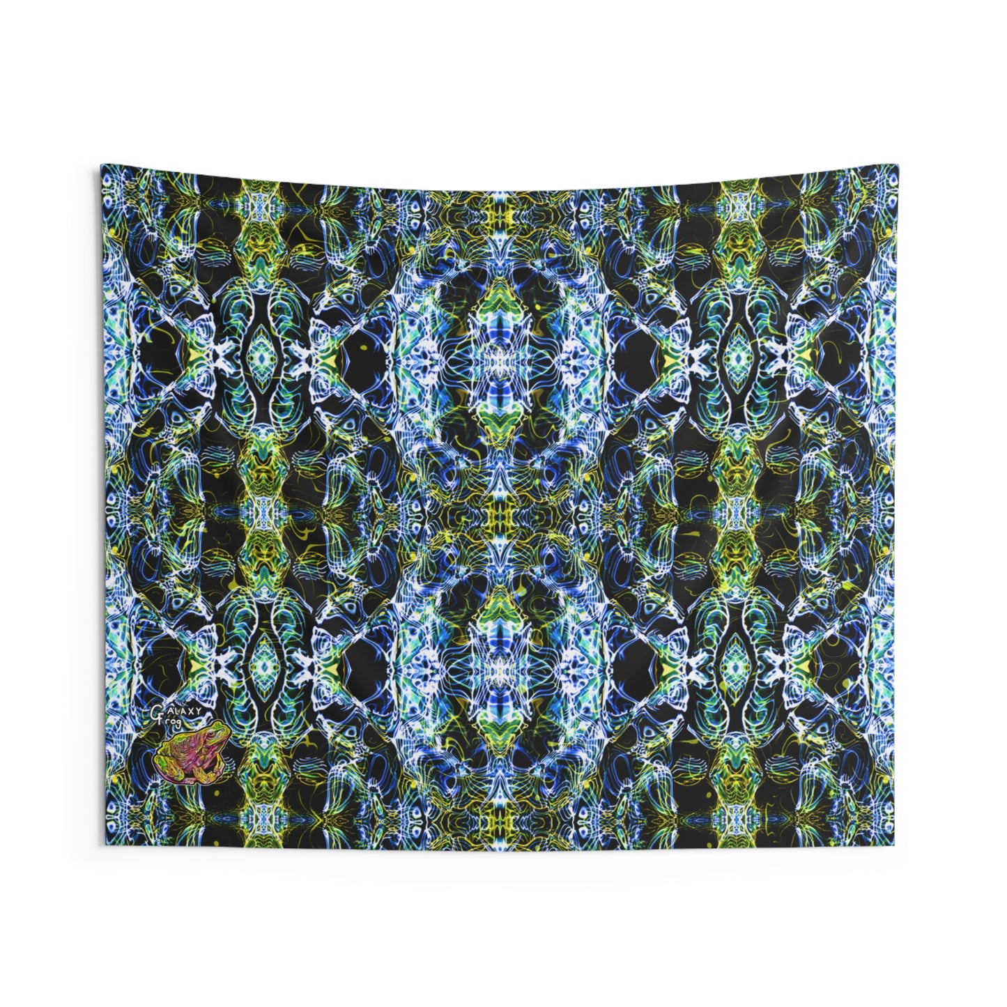 Xylem Phloem Living Water L5S1 Cymatics Galaxy Frog Wall Tapestry
