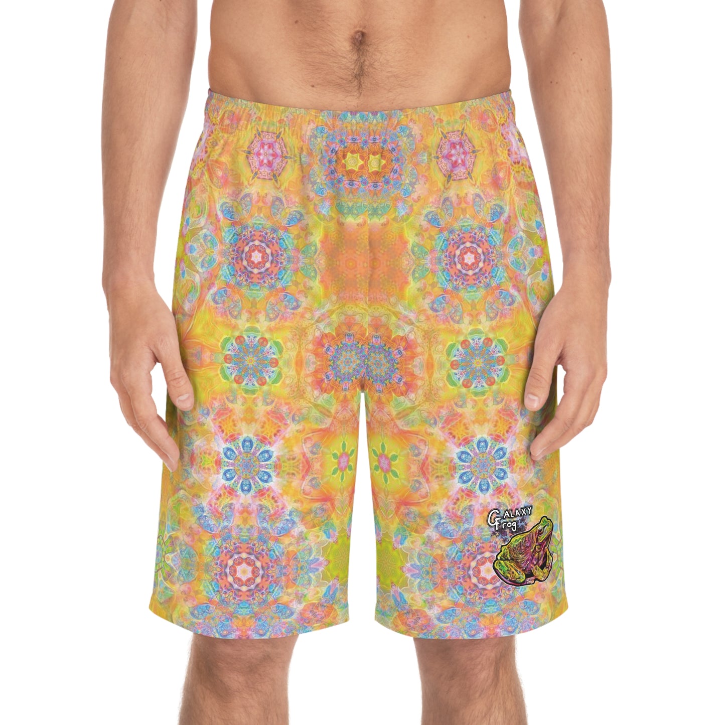 Galaxy Frog Cymadelic KaleidoscAipe Shorts