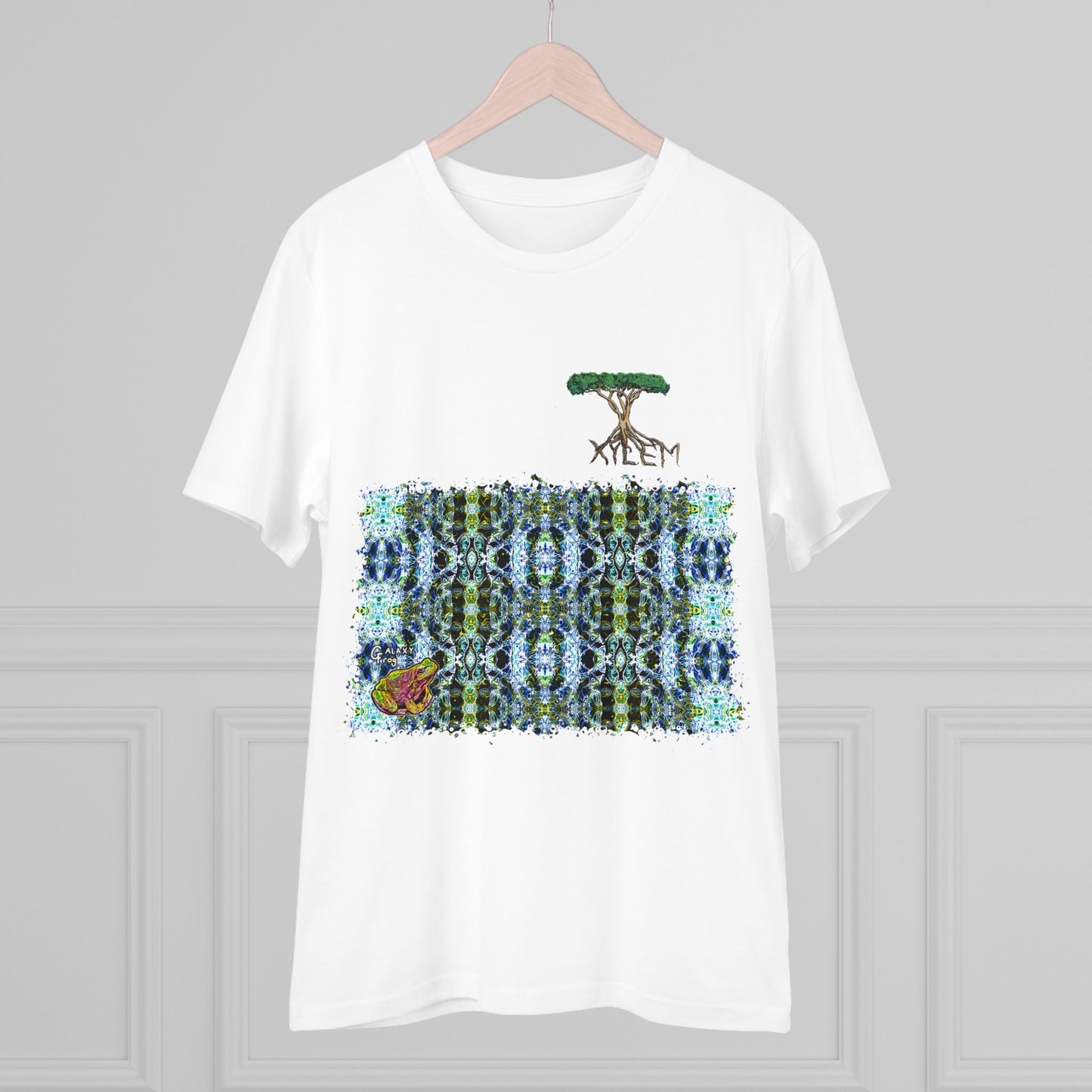 Xylem Phloem L5S1 Galaxy Froggo Cymatics organic cotton Tee