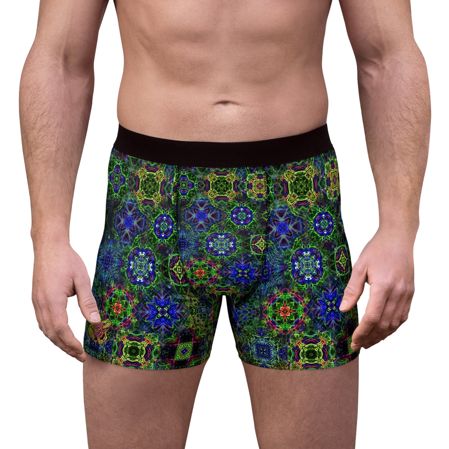 Copy of Men's Galaxy Frog Cymadelic Kaleidoscape Boxers