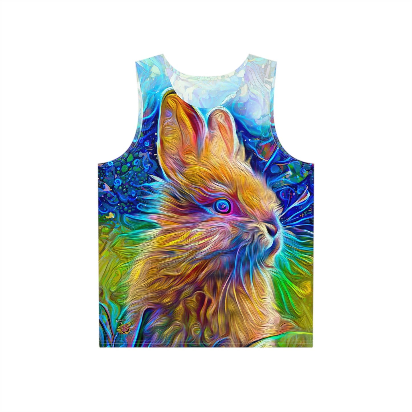 Galaxy Frog - Psychedelic Rabbit - Men's Tank (AOP)