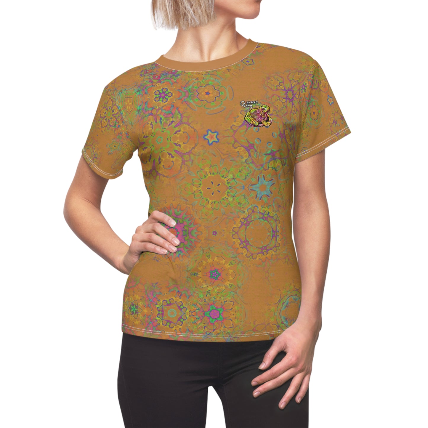 Galaxy Frog Happy Mothers Day Cymagic Kaleidoscape Tee