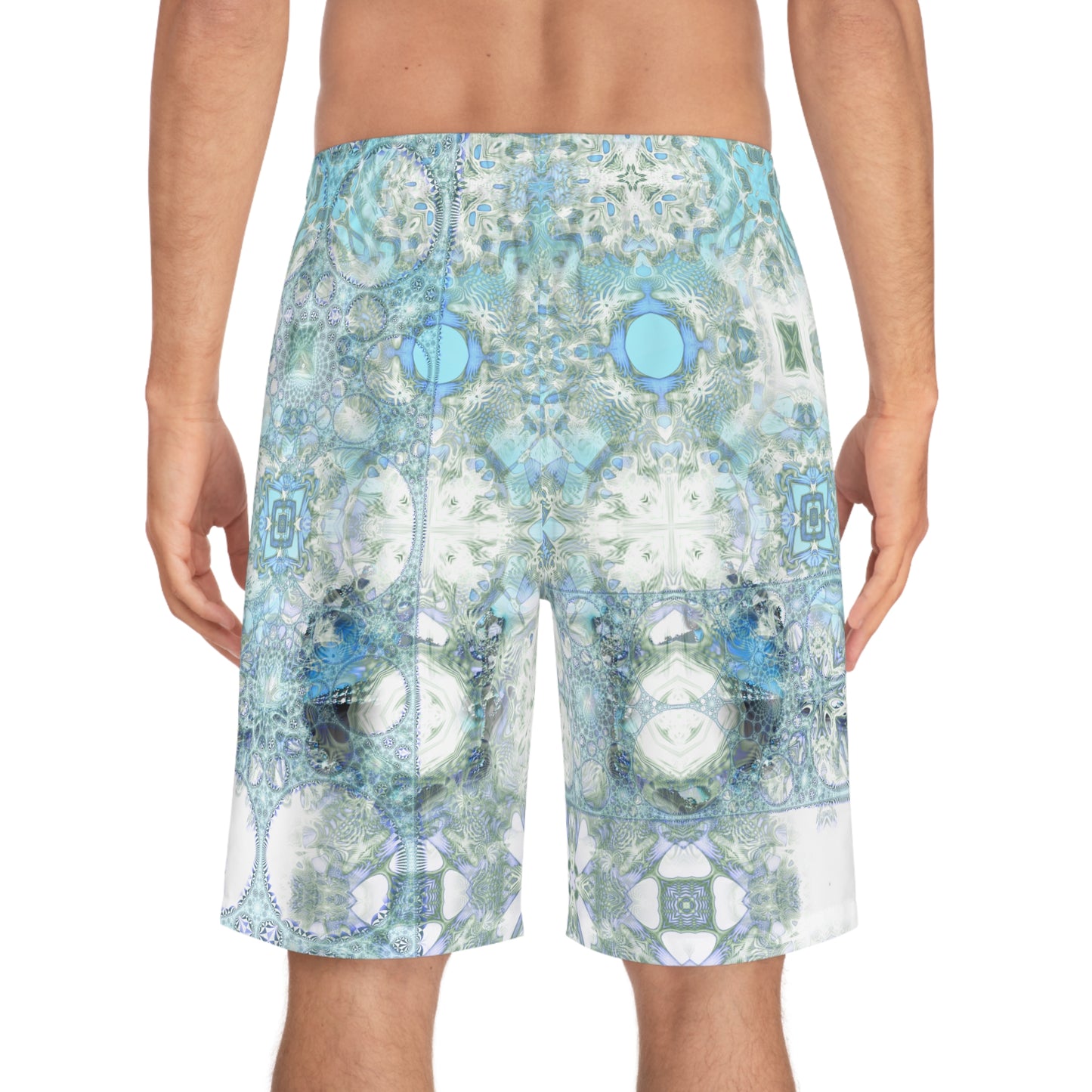 Galaxy Frog Fractal Cymadelic Shorts (AOP)