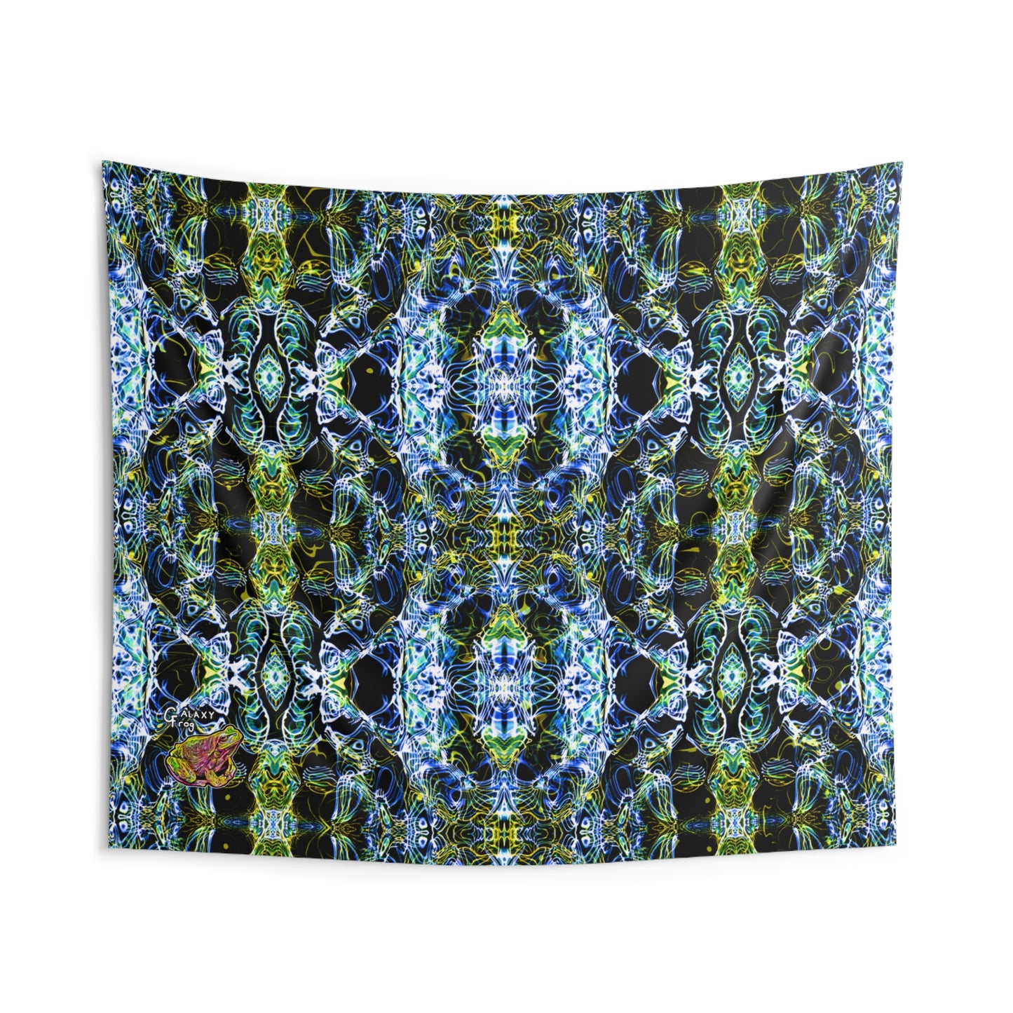 Xylem Phloem Living Water L5S1 Cymatics Galaxy Frog Wall Tapestry