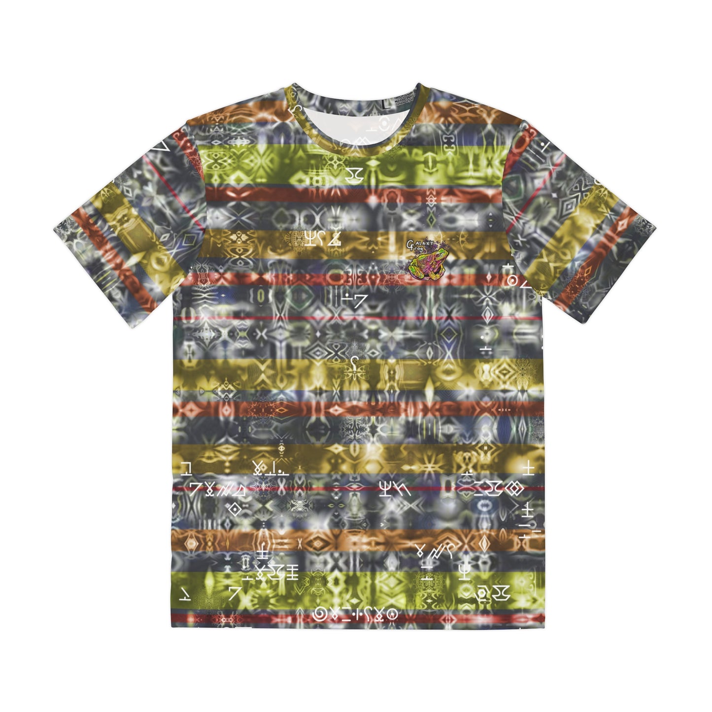 Galaxy Frog Fractal Cymagic cymatics Art Men's Tee (AOP) 0005