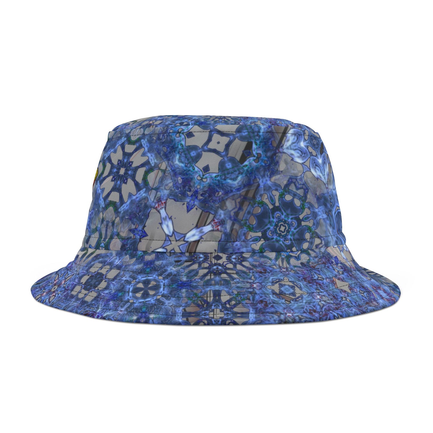 Galaxy Frog Cymagic Kaleidoscape Bucket Hat (AOP)