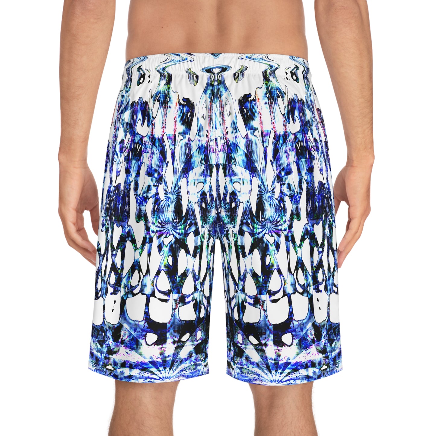 Galaxy Frog Set You Free Cymatics Cymadelic Art Men's Board Shorts