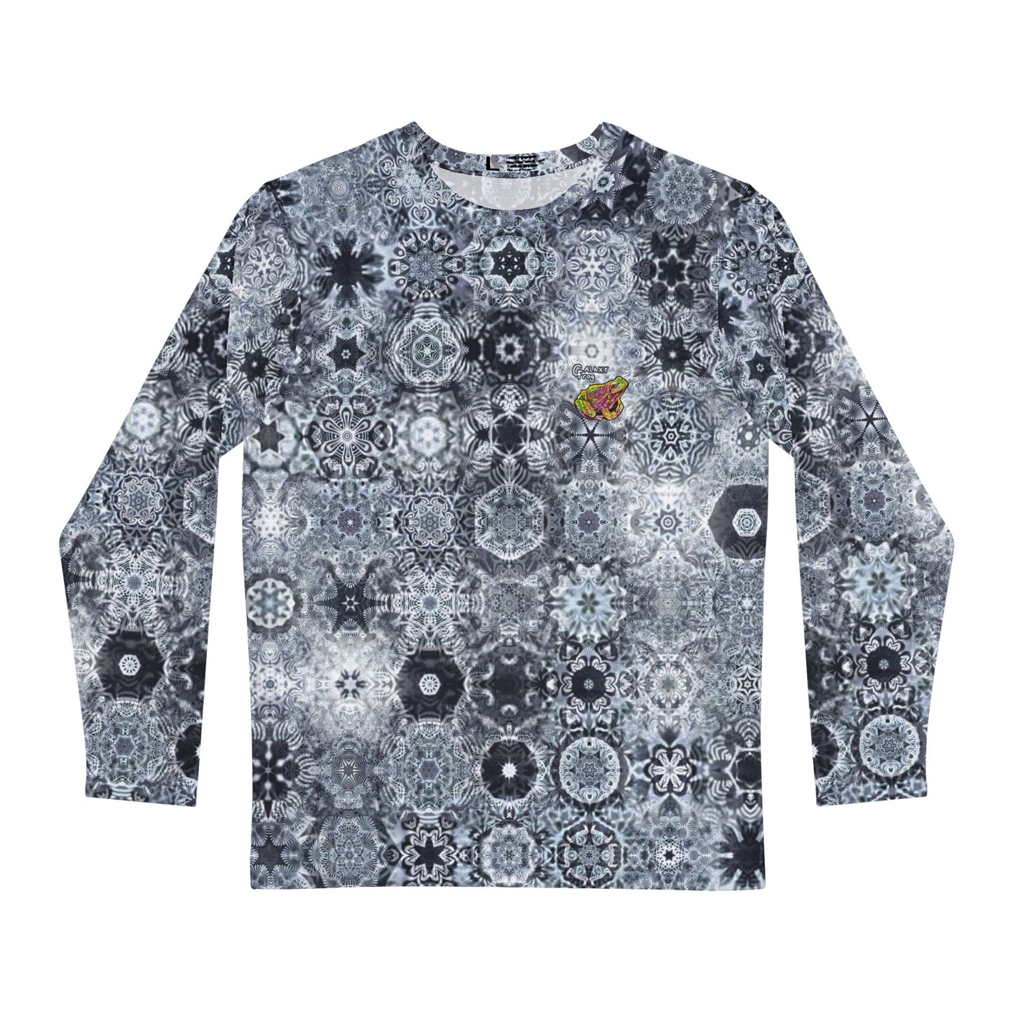 Galaxy Frog Cymatics Long Sleeve Shirt (AOP)