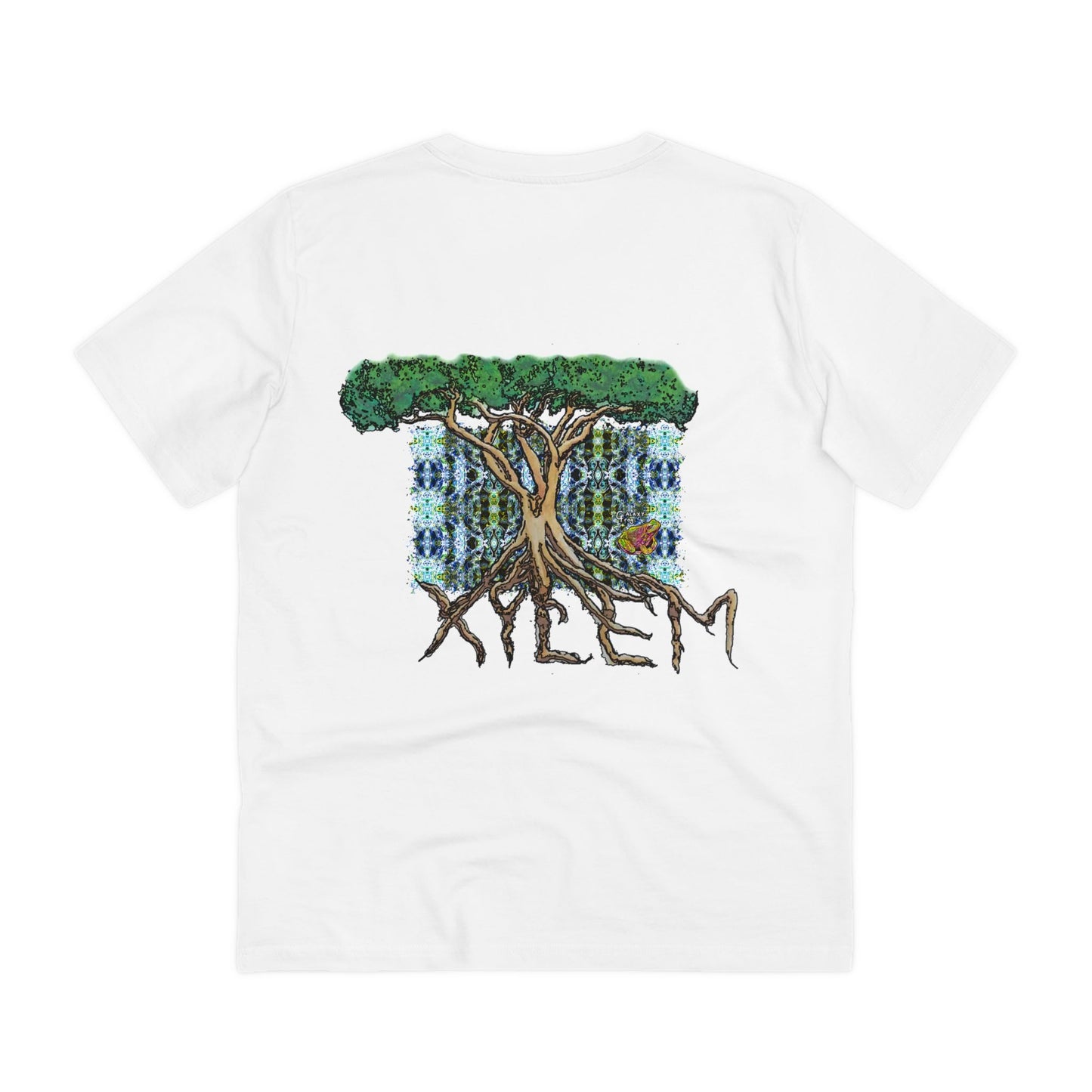 Xylem Phloem L5S1 Galaxy Froggo Cymatics organic cotton Tee
