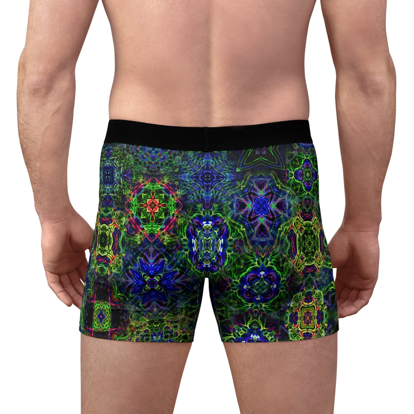 Copy of Men's Galaxy Frog Cymadelic Kaleidoscape Boxers