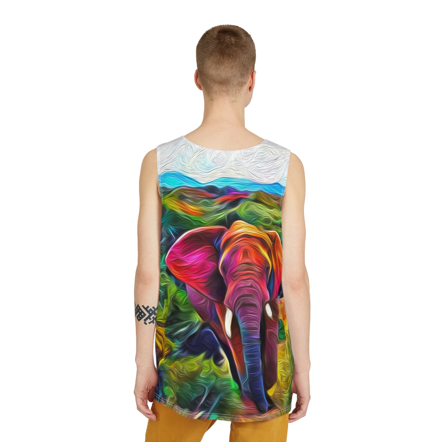 Galaxy Frog - Galaxy Elephant Men's Tank (AOP)
