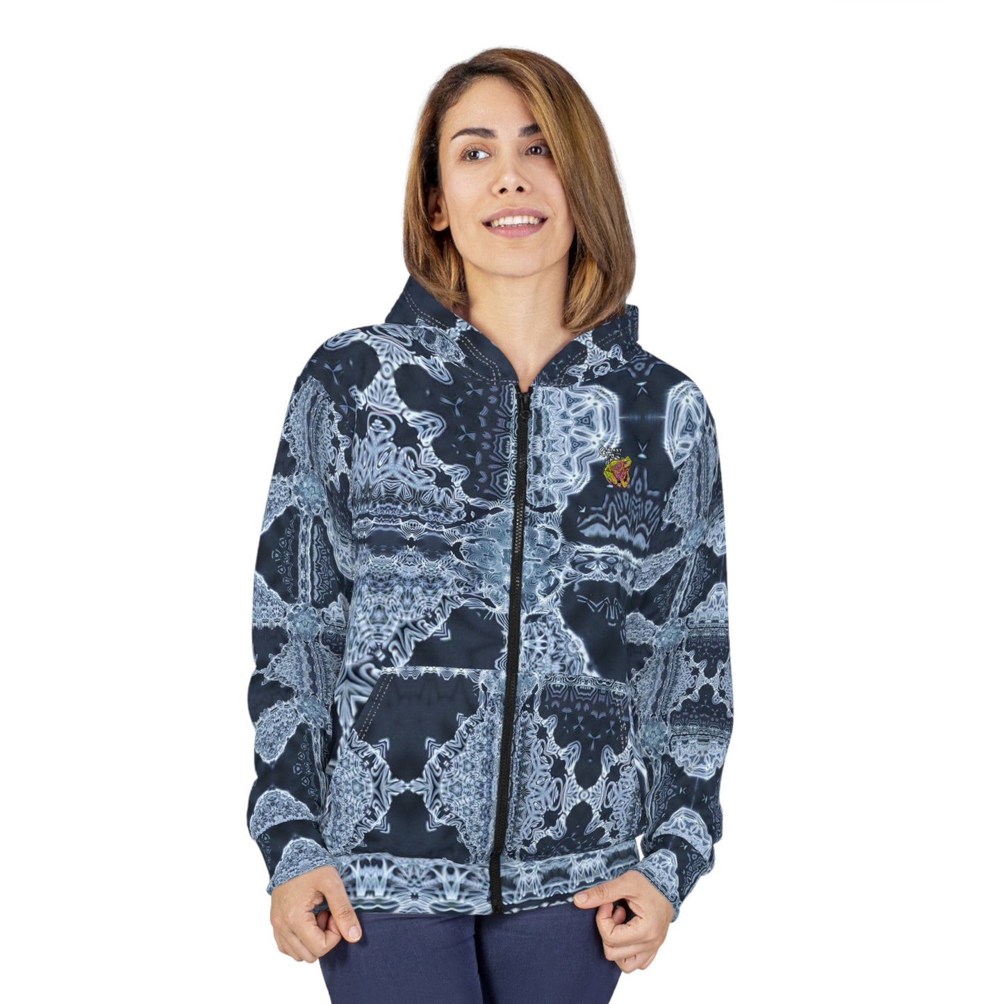 Galaxy Frog Cymadelic Navy Blue Hoodie