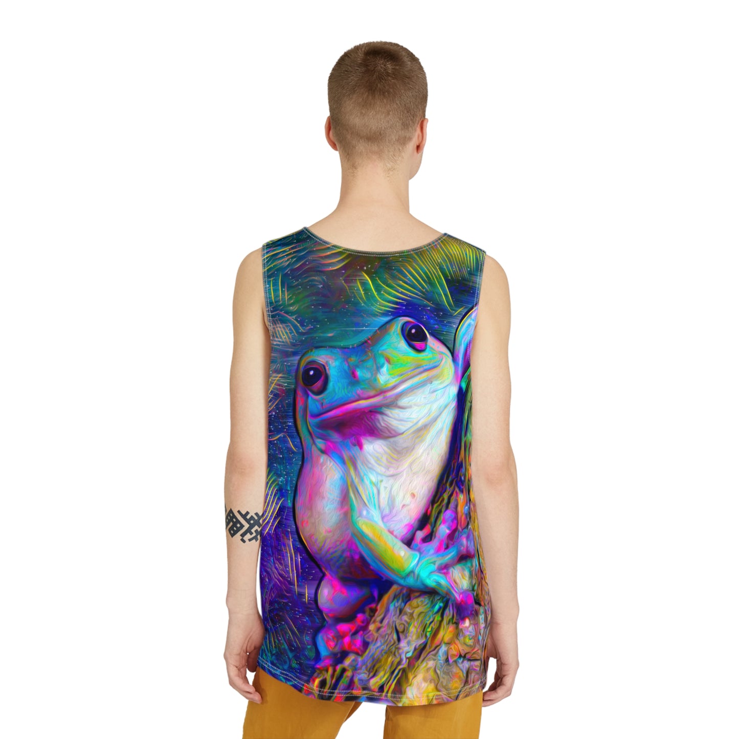 Galaxy Frog Dazzling Mega-Toad Men's Tank (AOP)