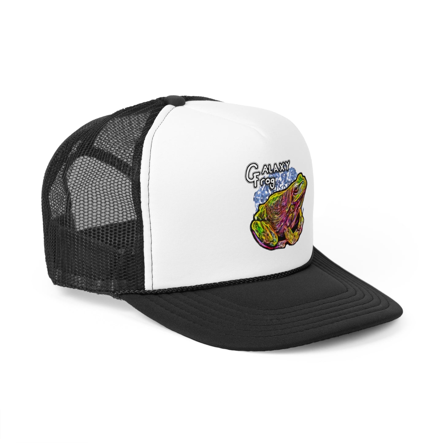 Galaxy Frog Fractal Cymagic Trucker Caps