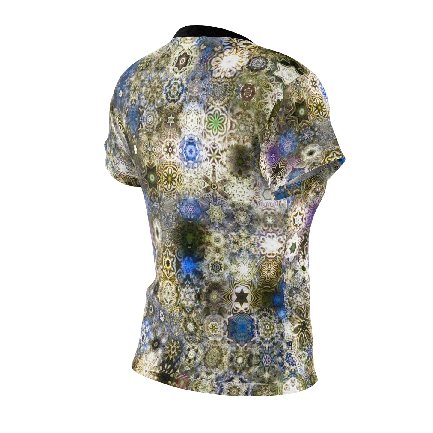 Galaxy Frog Women's AOP Cut & Sew Tee 0002