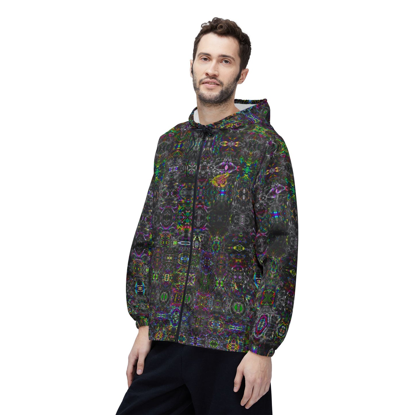 Galaxy Frog Cymadelic Kaleidoscape Light weight windbreaker Jacket