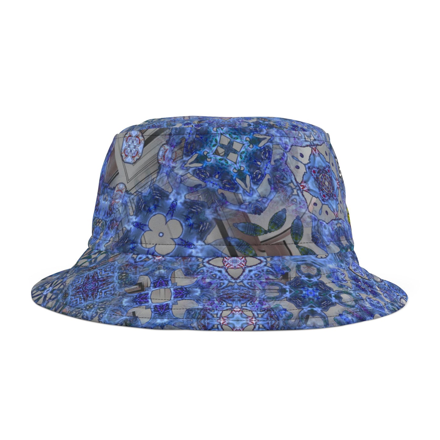 Galaxy Frog Cymagic Kaleidoscape Bucket Hat (AOP)