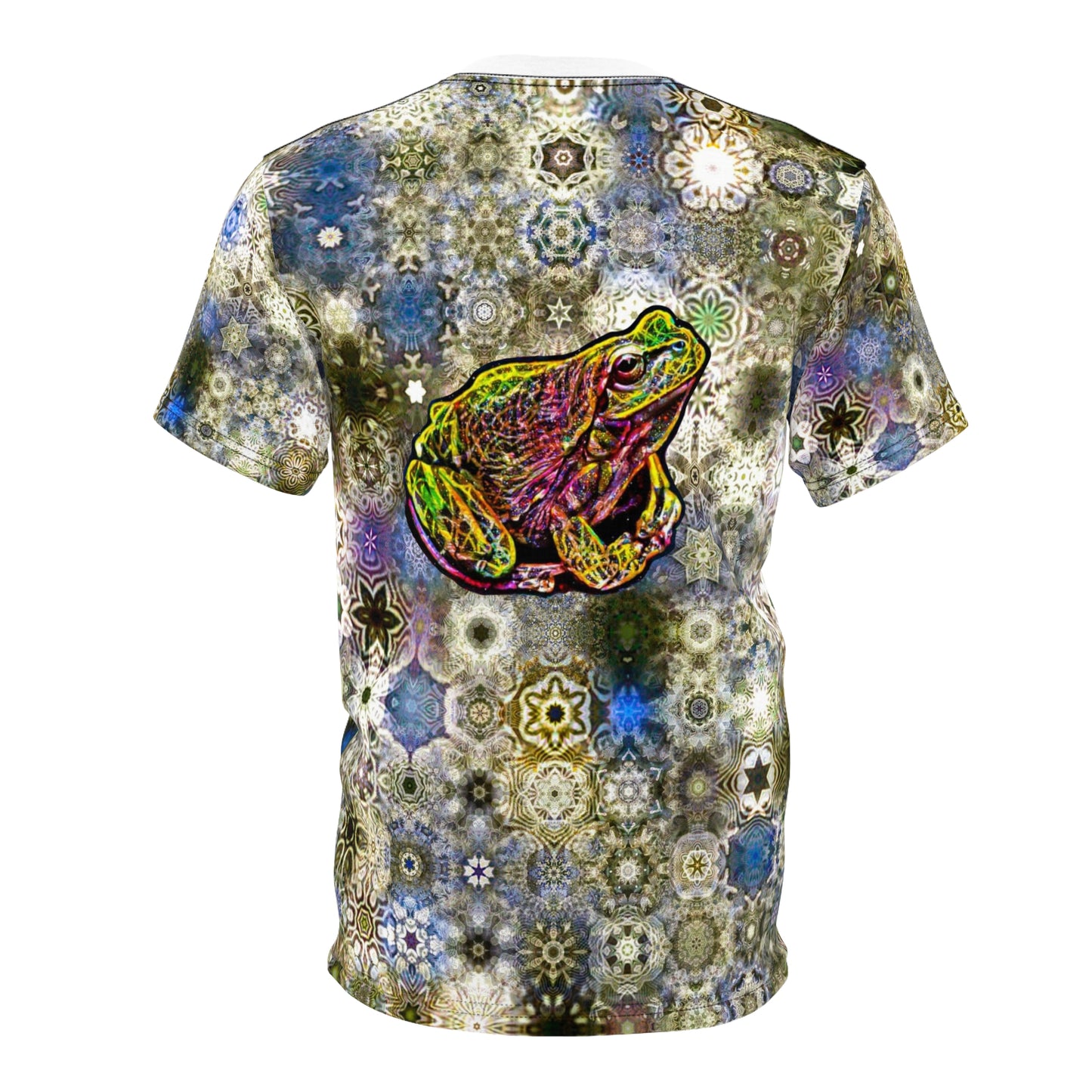 Galaxy Frog AOP Men's Cymatics Cut & Sew Tee 0002