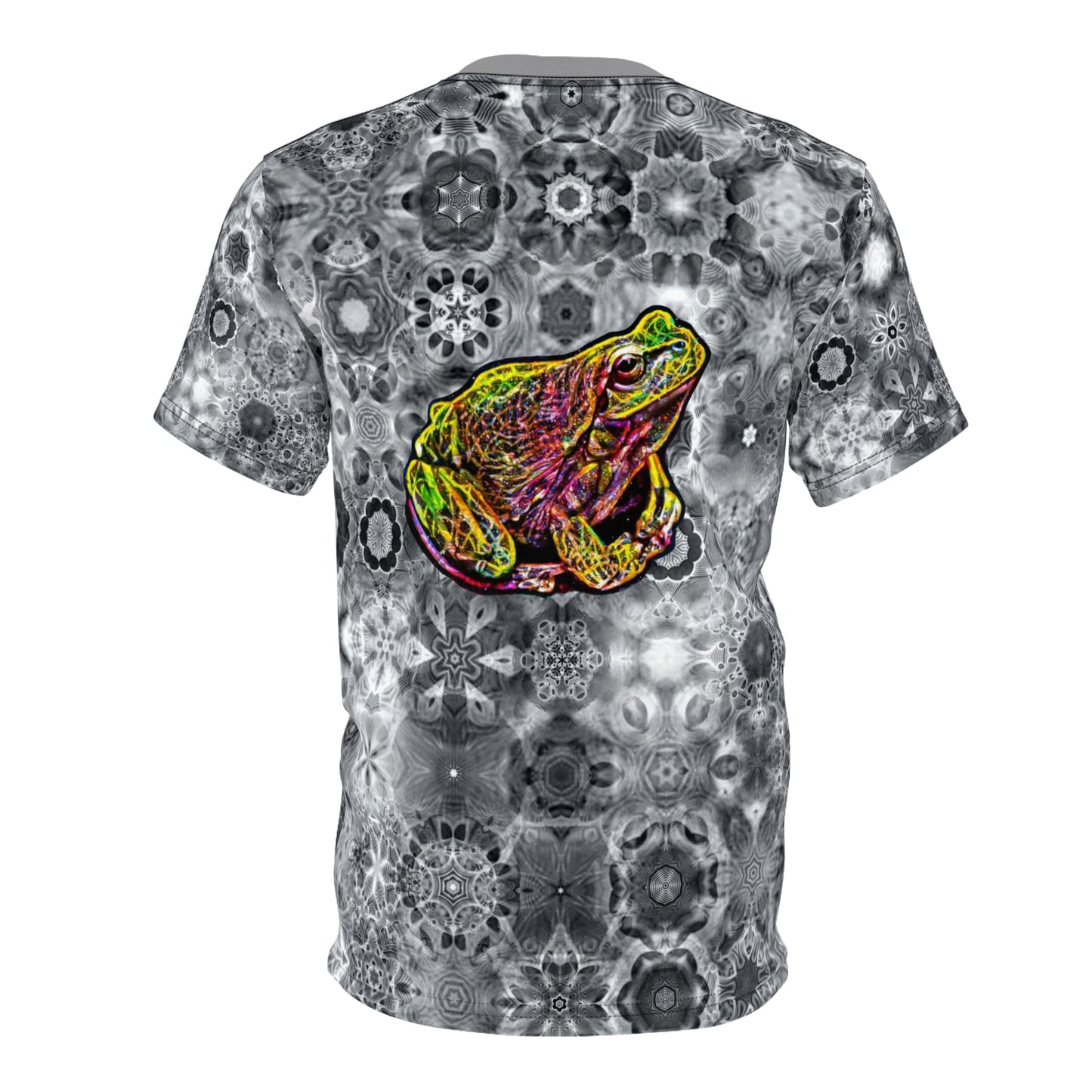 Galaxy Frog Cymatics Unisex AOP Cut & Sew Tee