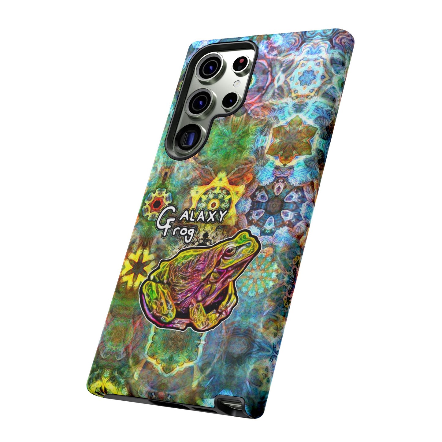 Galaxy Frog Fractal Cymagic Kaleidoscape Phone Cases