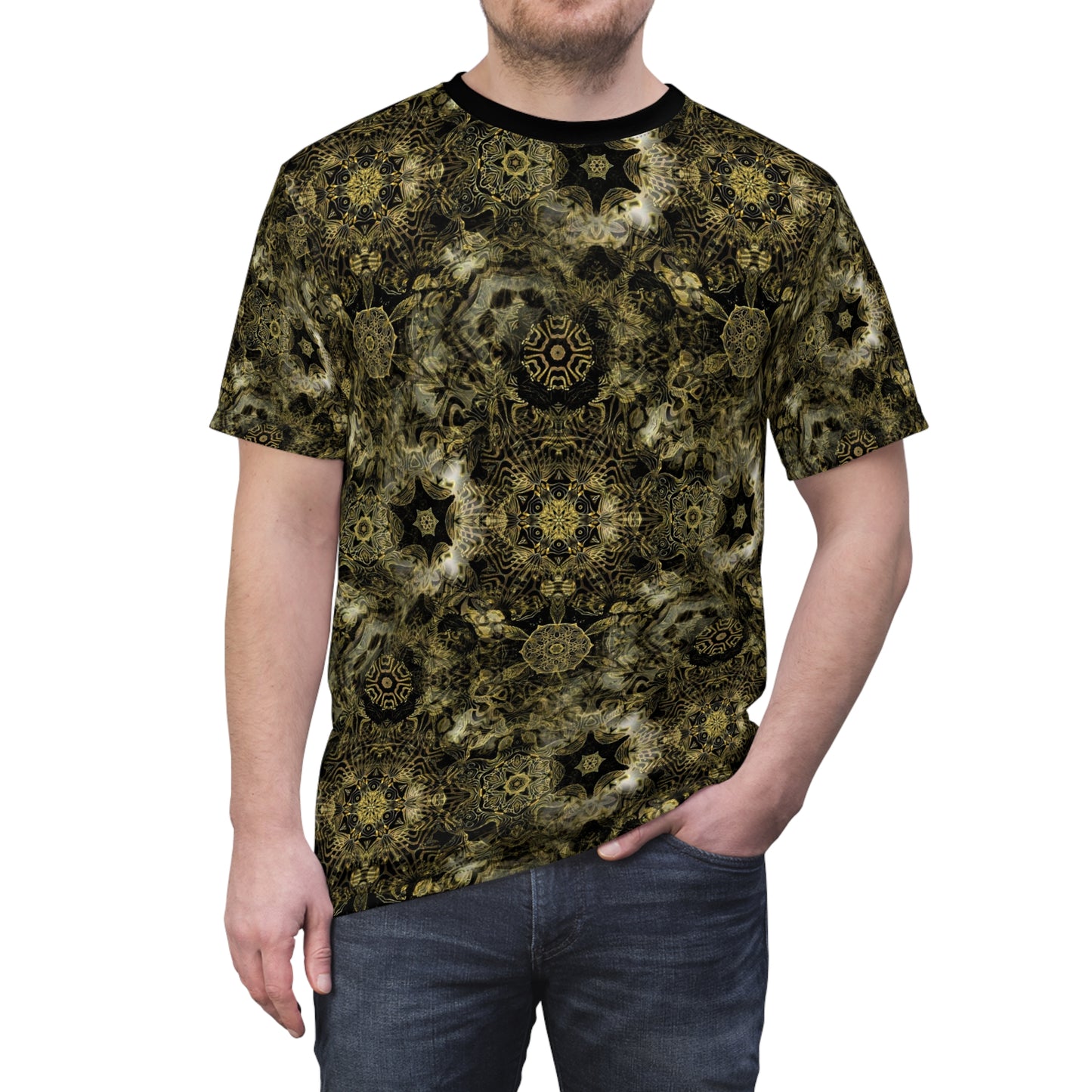 Galaxy Frog Cymatics AOP Cut & Sew Tee