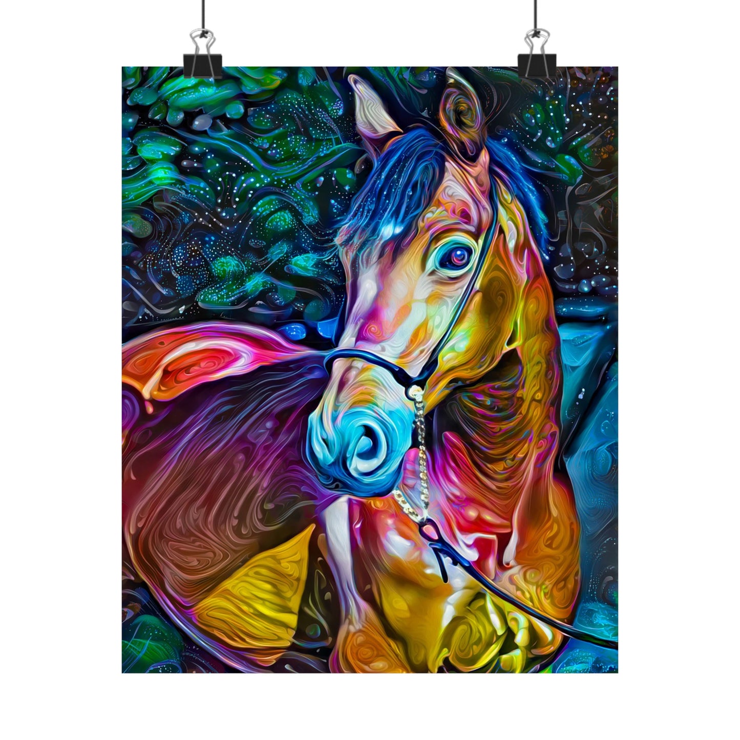 Unlimited Horse Power! Premium Matte vertical posters