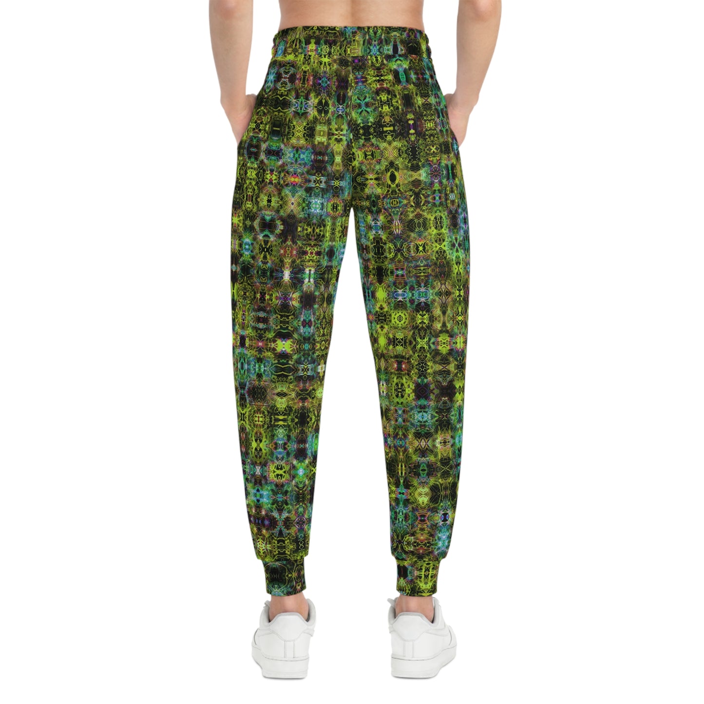 Galaxy Frog Voice of the Elders Fractal Cymatics Joggers 000