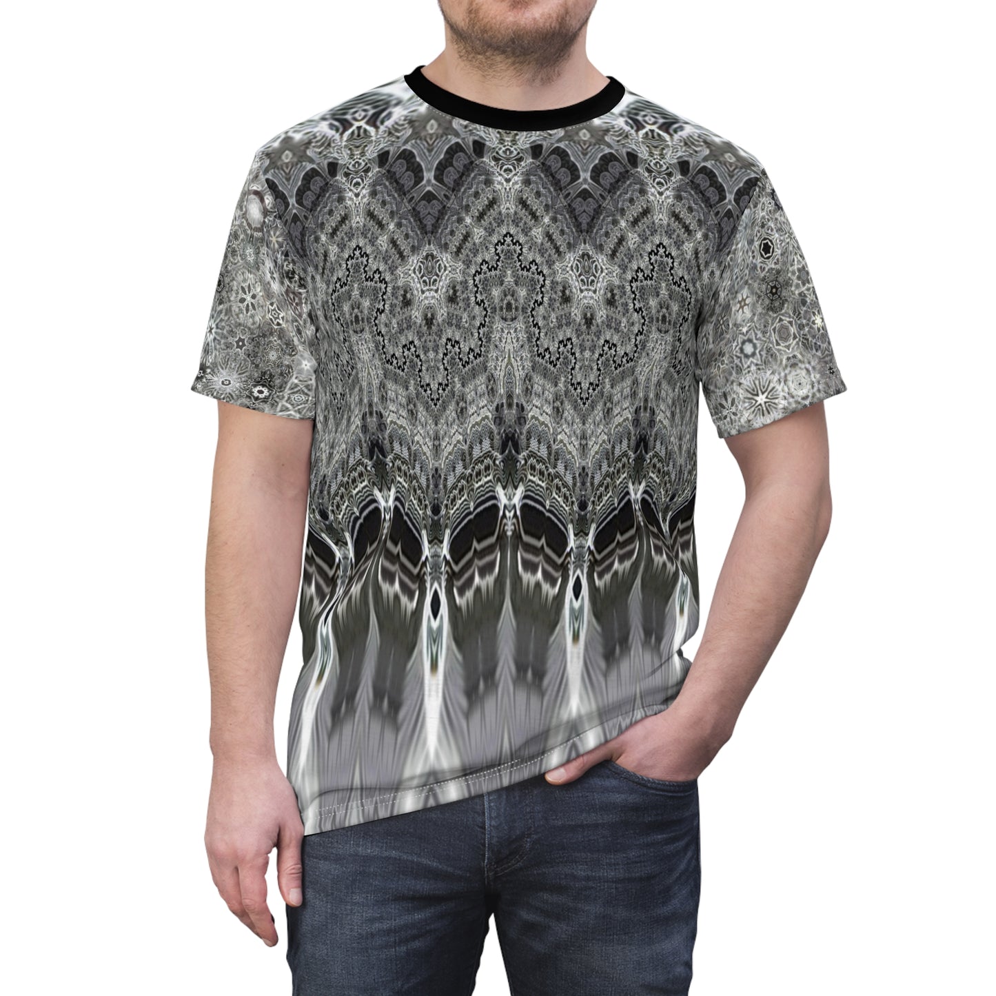 Galaxy Frog Cymatics AOP Cut & Sew Tee