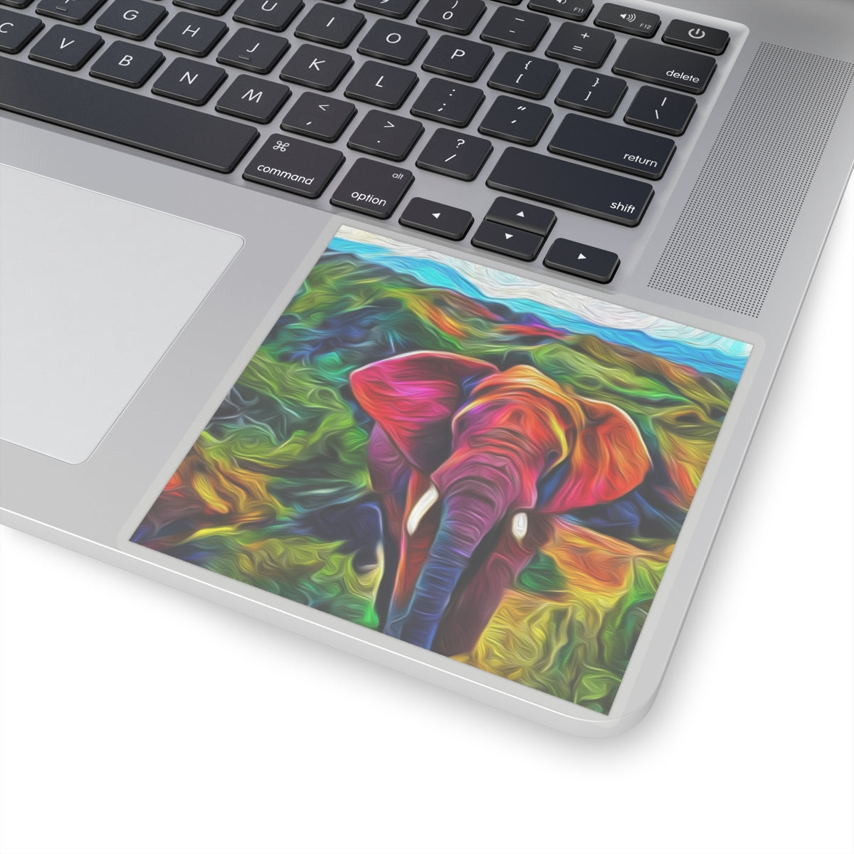 Galaxy Frog Elephant Kiss-Cut Stickers