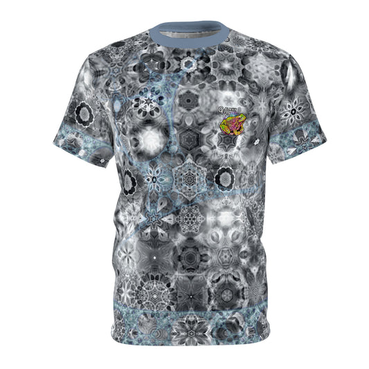 Galaxy Frog Fractal Cymagic Kaleidoscape Tee (AOP)