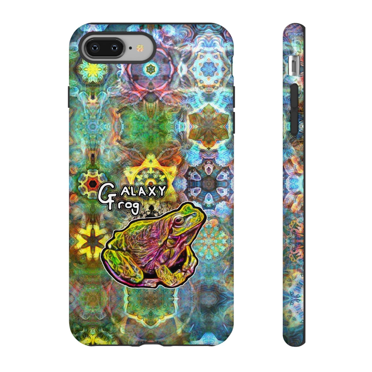 Galaxy Frog Fractal Cymagic Kaleidoscape Phone Cases