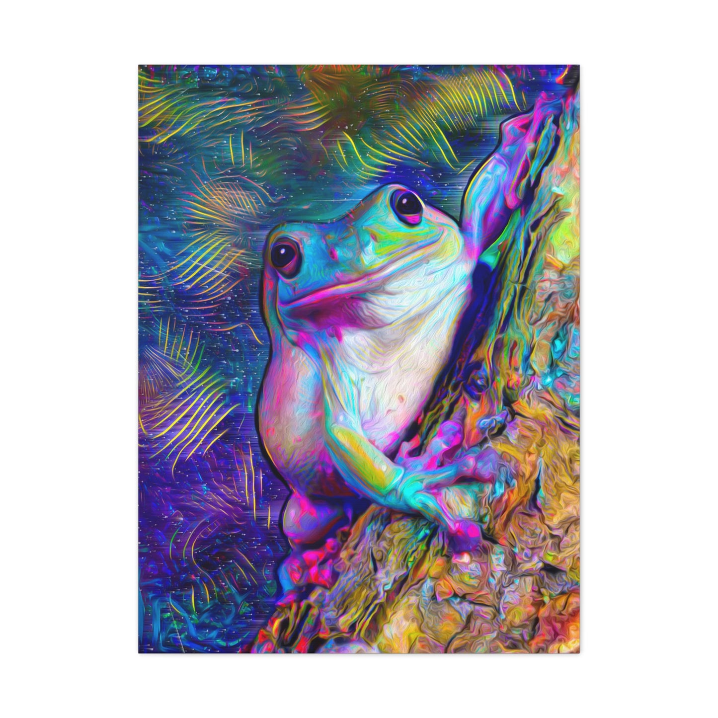 Dazzling Mega Toad Canvas Gallery Wraps