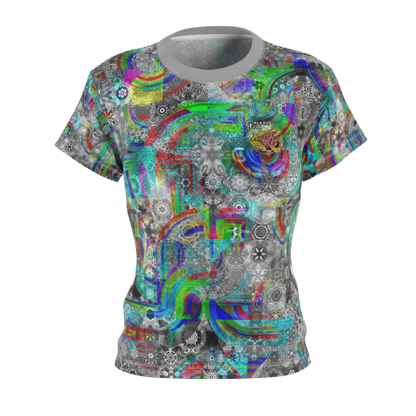 Galaxy Frog Cymatics Women's Fashion T 0001