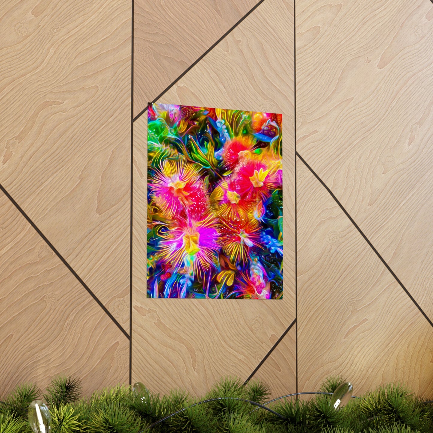 True Love Never Changes Flower Premium Matte vertical posters