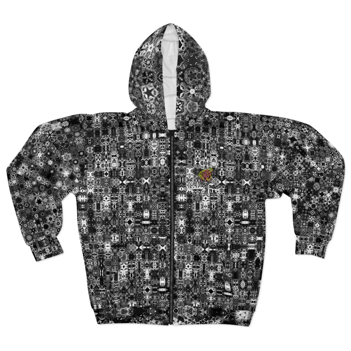 Galaxy Frog Cymatics hoodie 0001