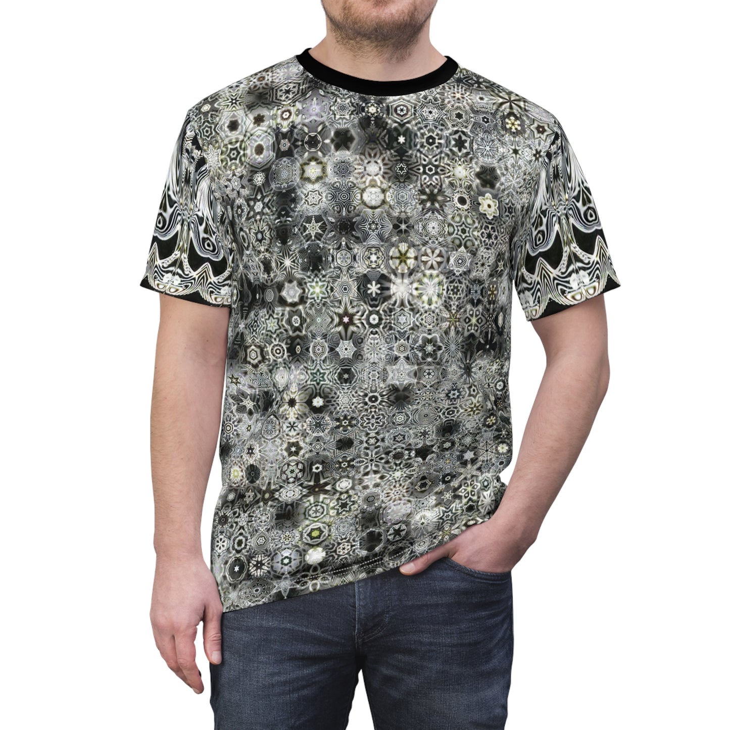 Galaxy Frog Cymatics AOP Cut & Sew Tee