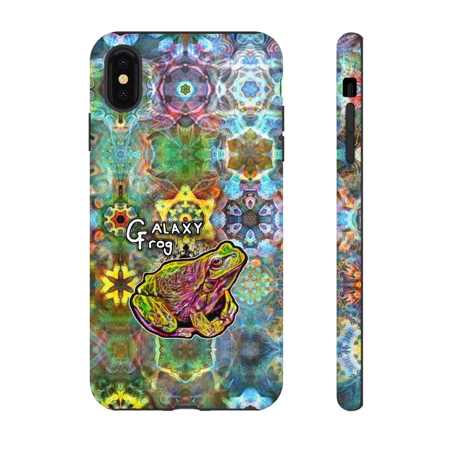 Galaxy Frog Fractal Cymagic Kaleidoscape Phone Cases