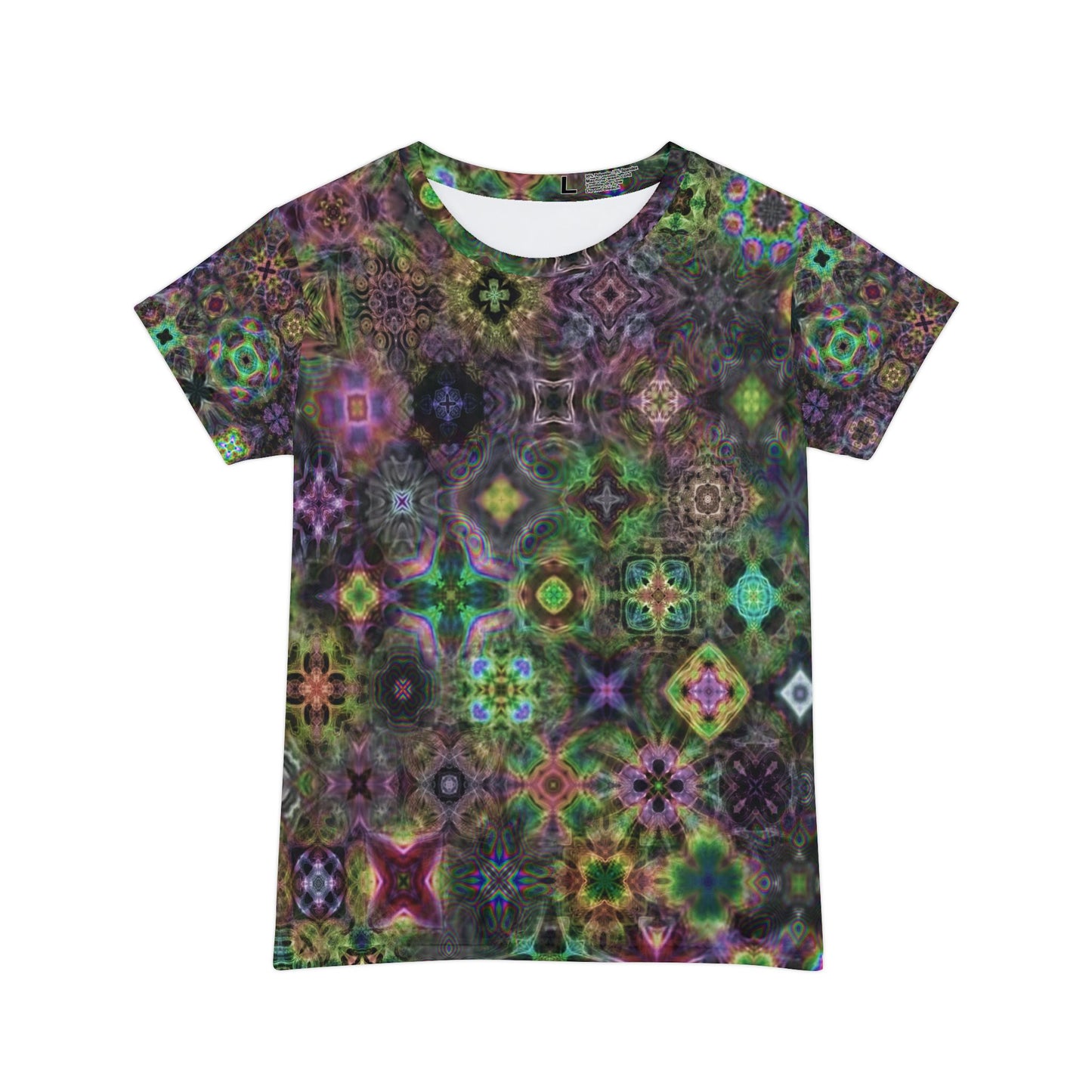 Mans best friend doggo cymatics Tee ( W AOP)