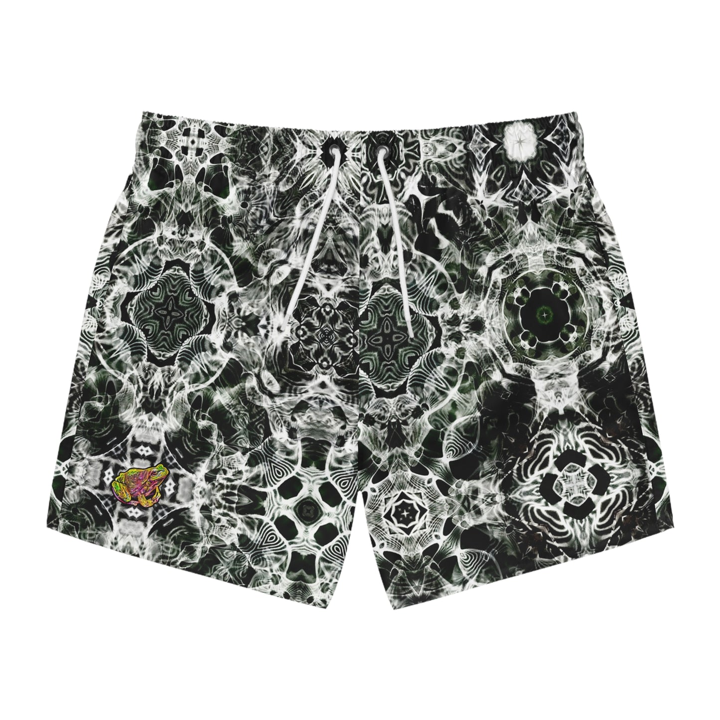 Galaxy Frog Cymatics Swim Trunks