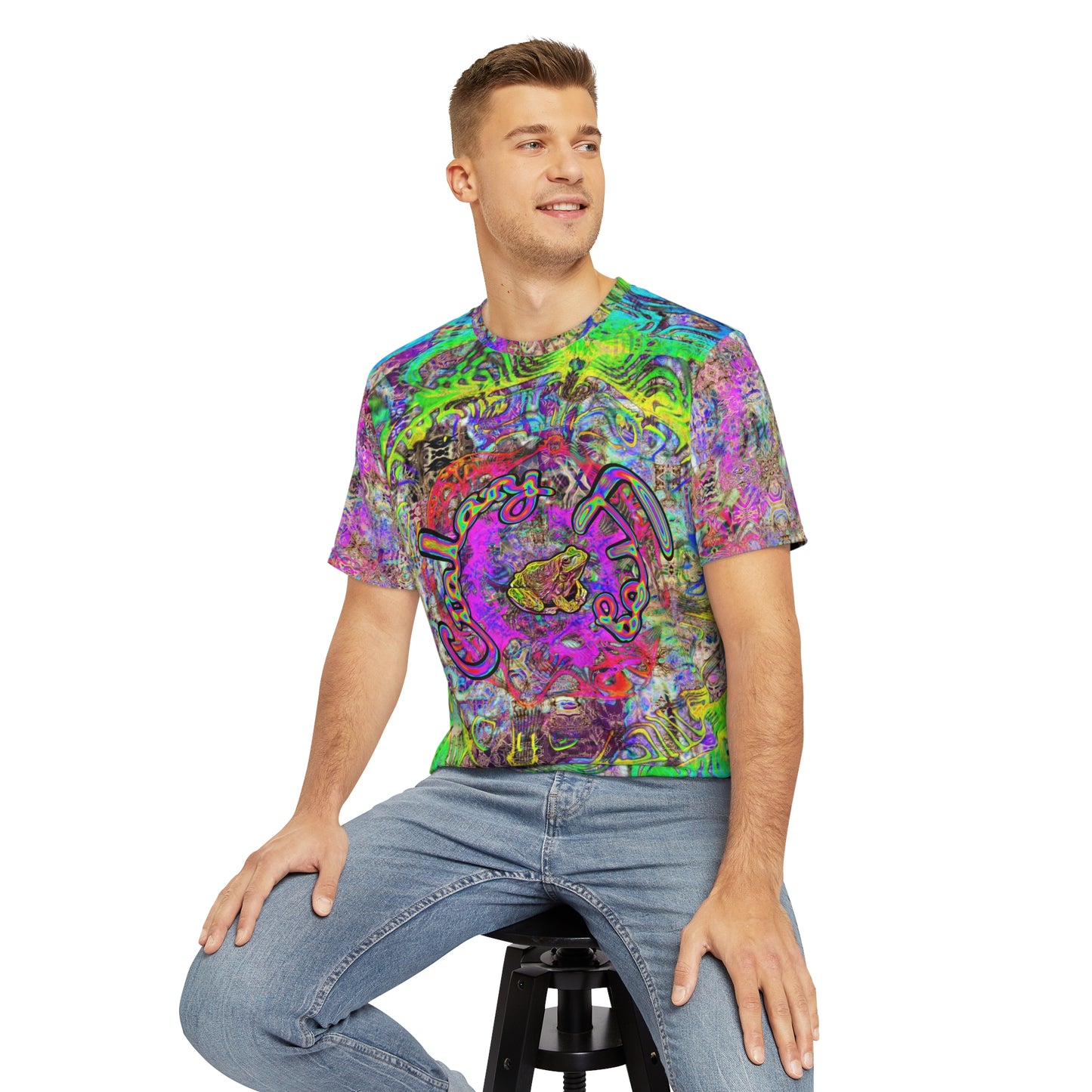 Men's Polyester Tee (AOP)