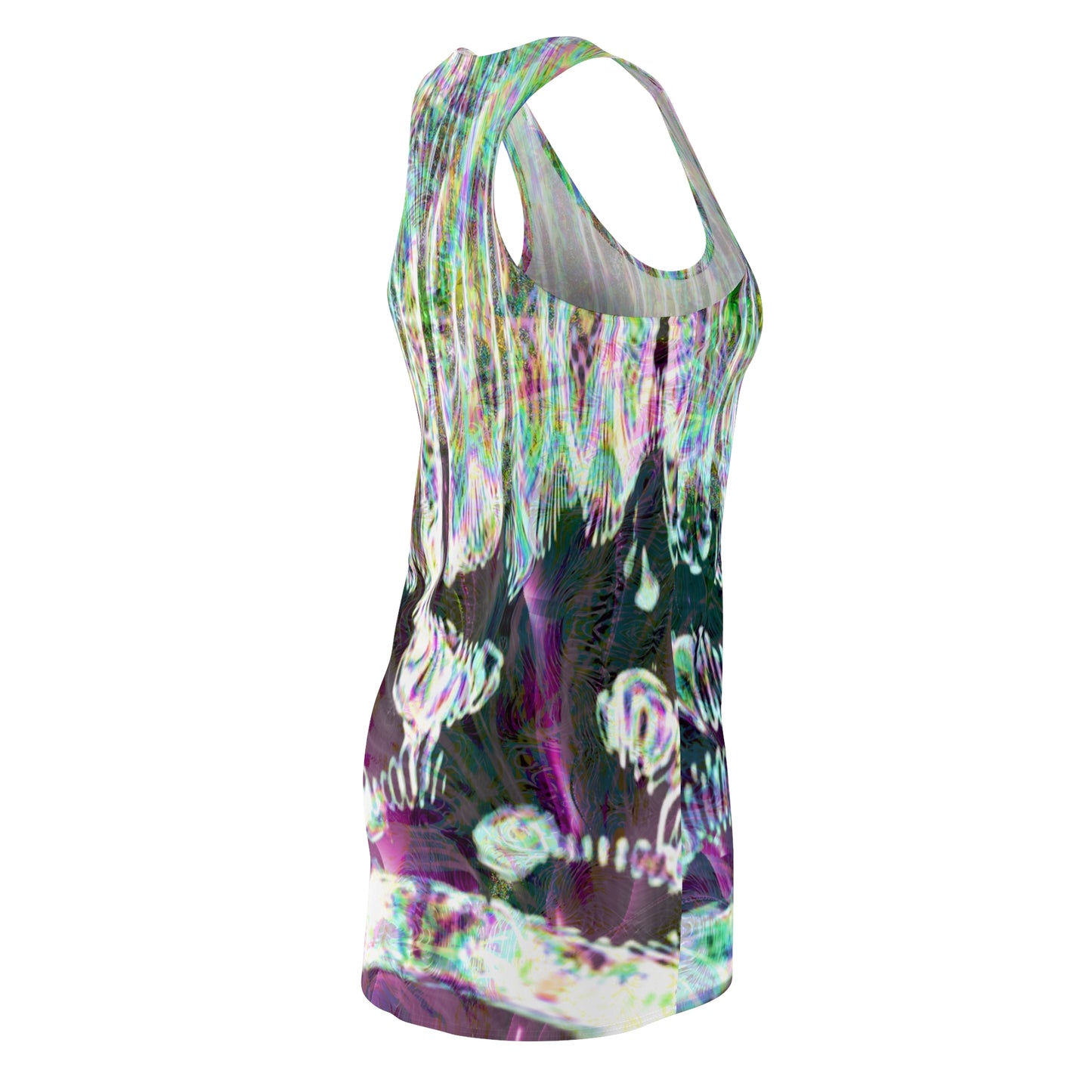 Women's Cut & Sew Racerback Dress (AOP)