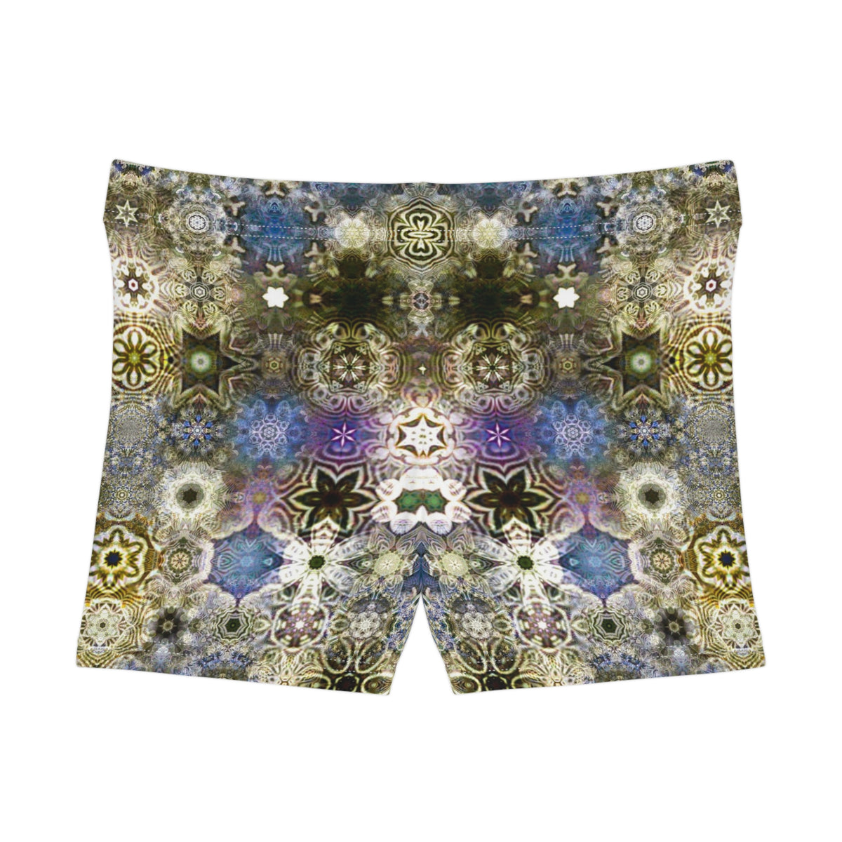 Galaxy Frog Cymadelic Kaleidoscape Women's Shorts