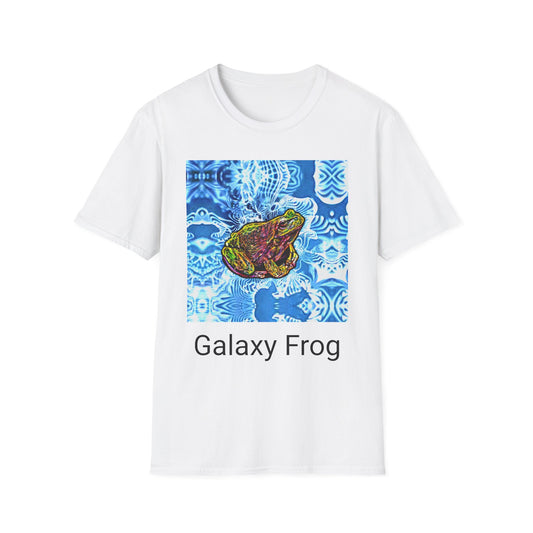 Galaxy Frog Softstyle Cymatics T-Shirt 0001
