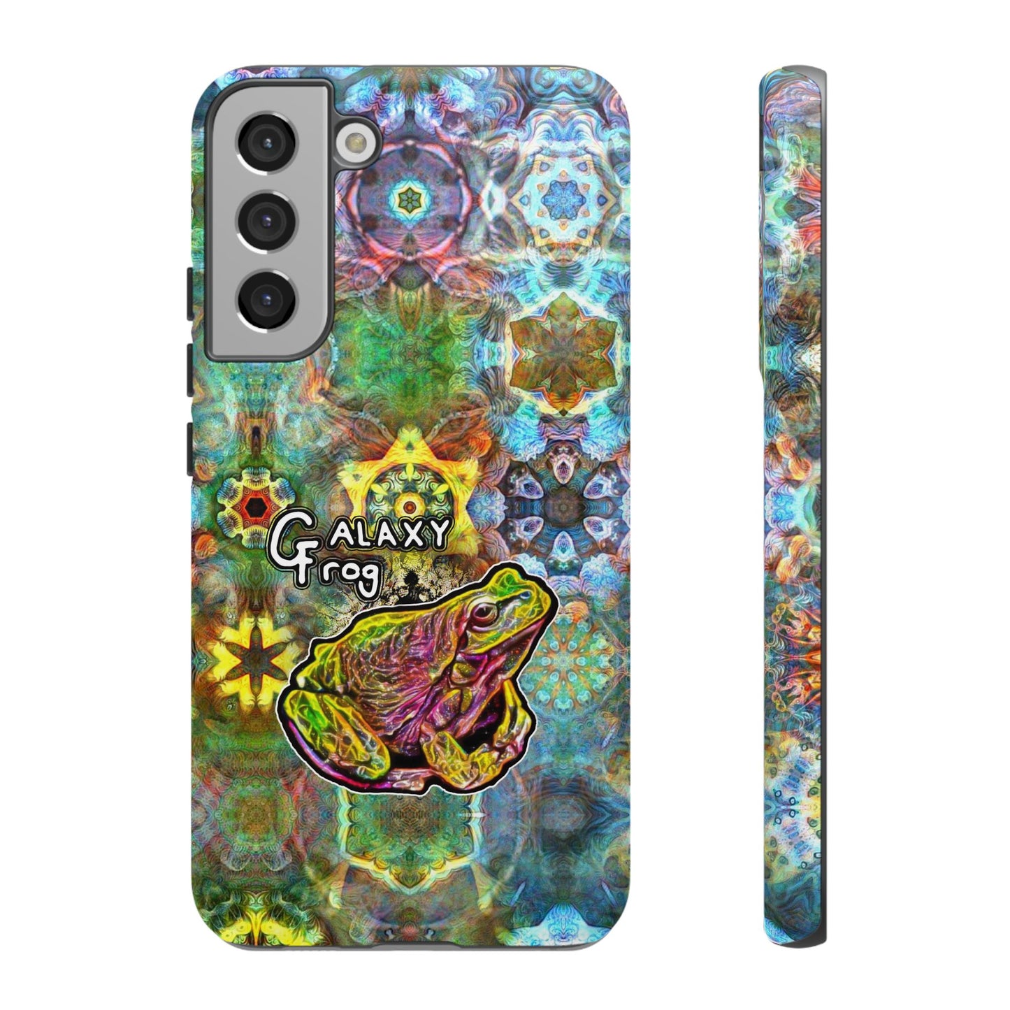 Galaxy Frog Fractal Cymagic Kaleidoscape Phone Cases