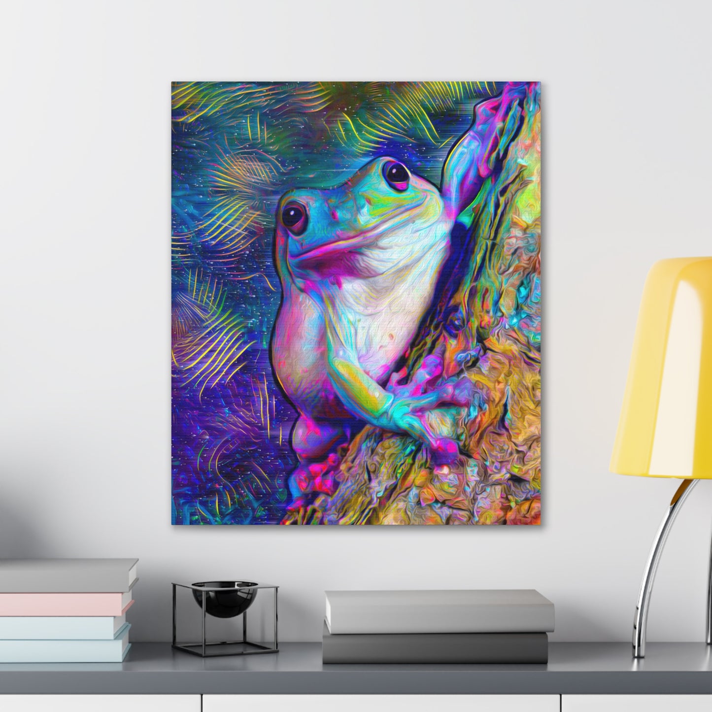 Dazzling Mega Toad Canvas Gallery Wraps