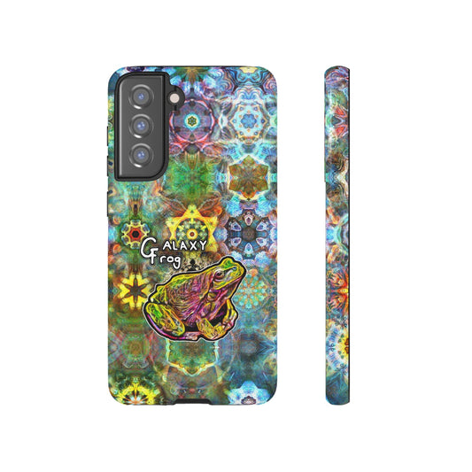 Galaxy Frog Fractal Cymagic Kaleidoscape Phone Cases