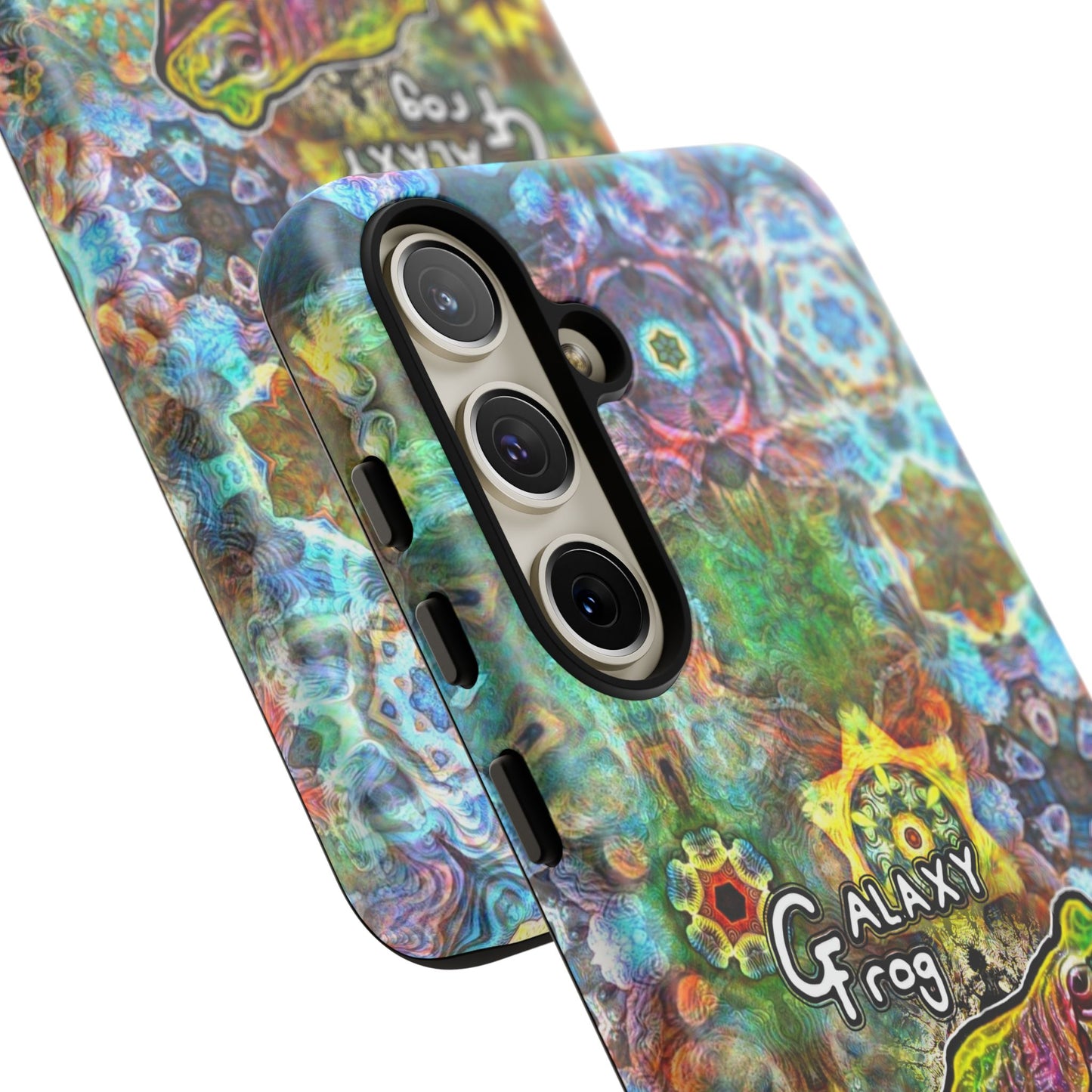 Galaxy Frog Fractal Cymagic Kaleidoscape Phone Cases