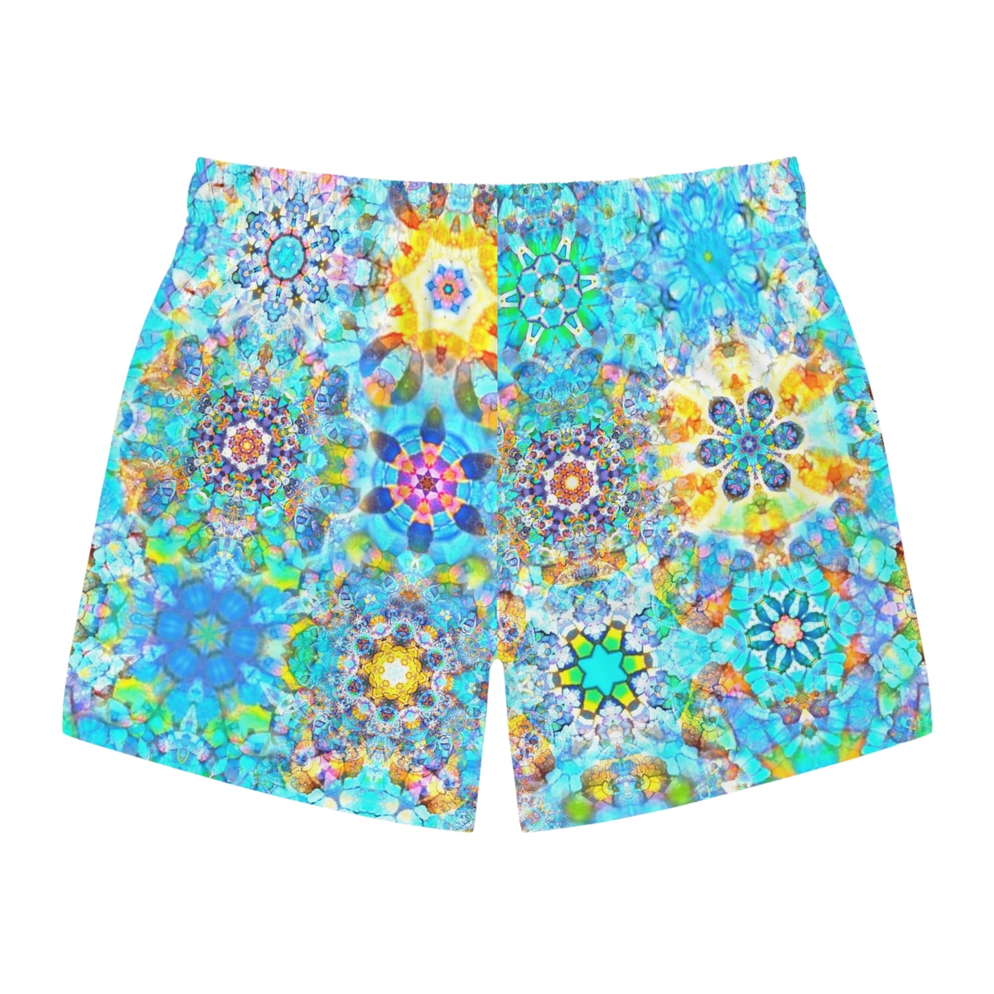 Galaxy Frog Cymatics Swim Trunks